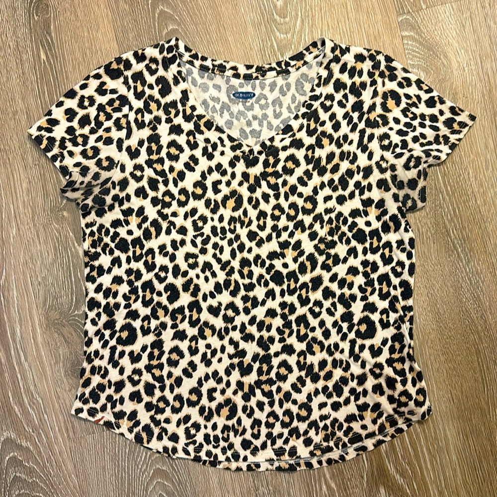 Animal Print Old Navy Tee